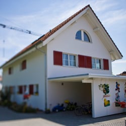 Einfamilenhaus bei Gelfingen am Nordende des Baldeggersees im luzernischen Teil des Seetals.