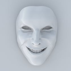 3D Aphex Twin Face – SPEX-MAGAZINE-COVER