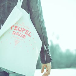 Custom printed tote bags