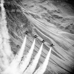 Planes in black & white