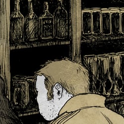 Magazinillustration für den Meier – Detail