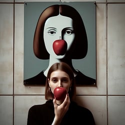 F-Girl seen by Tony Beech and ai