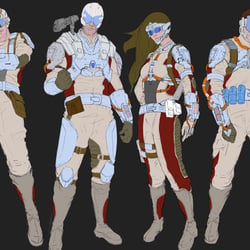 Rough Character Concept