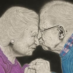 Zeitlose Liebe (Timeless Love) – Kohlerealismus – Mary G.