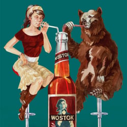 WOSTOK Werbeposter