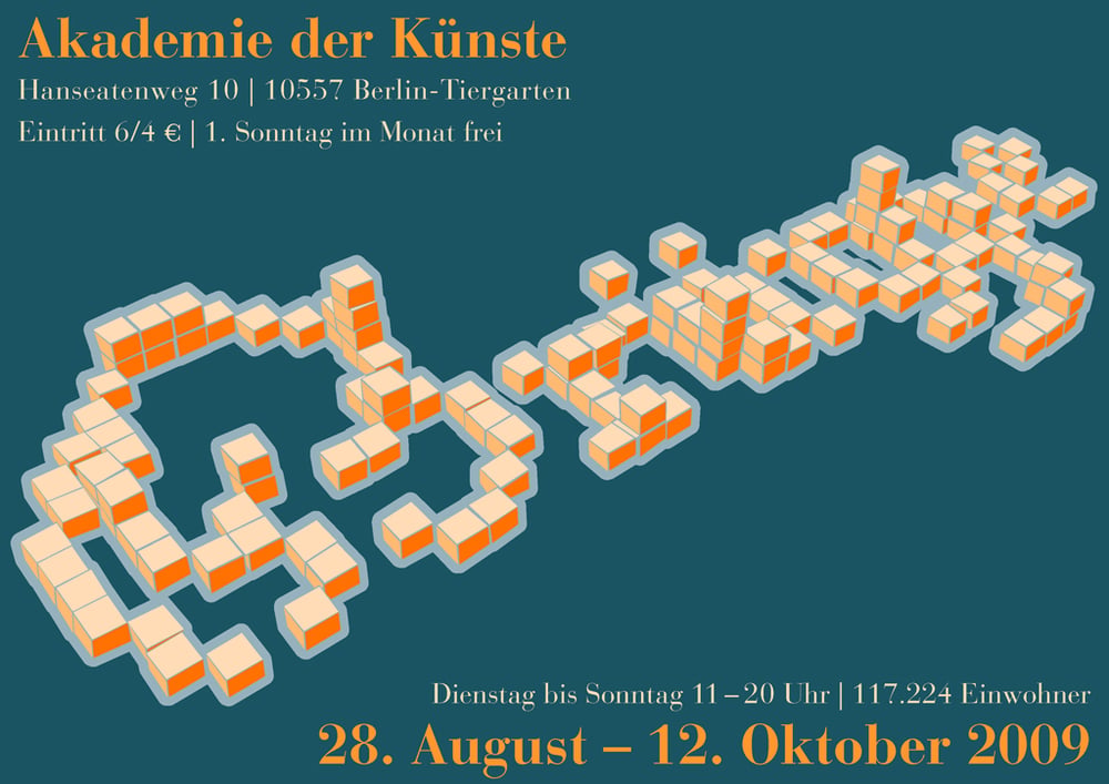Ausstellungsplakat zur Stadt Brügge