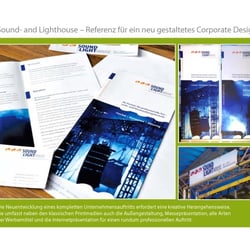 Corporate-Design für Sound- and Lighthouse, Mannheim