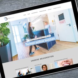 Neue Website für die Zahnarztpraxis Dent.taunus