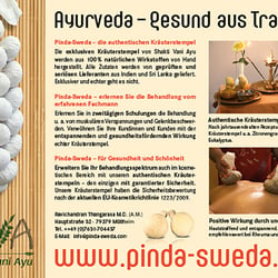Anzeige für www.pinda-sweda.com