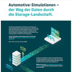 Idee, Konzept, Text: Infografik Software-defined Storage