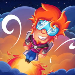 Illustration „Jetpack“