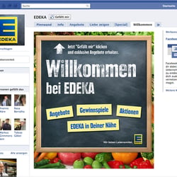 EDEKA Facebook (Pitch), Welcome Tab
