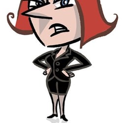 Betty, die gute/böse Fee.