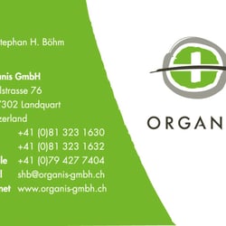 Organis GmbH • Schweizer Unternehmen im Bereich Medizin