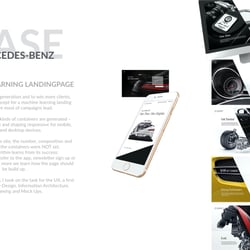 UI/UX-Case Mercedes-Benz Landingpage