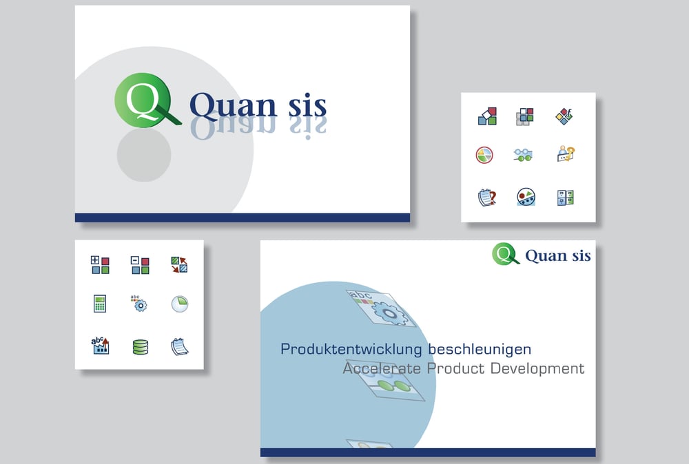 Logo- und Iconentwicklung, Animation für eine Software