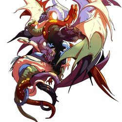 Mehrköpfiger Drache