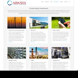 Investmentseite von www.adaxiacp.com