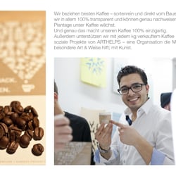 100% Kaffee – ArtHelps Katalog