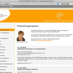 Nachbarschaftshilfe Taufkirchen – Webseite