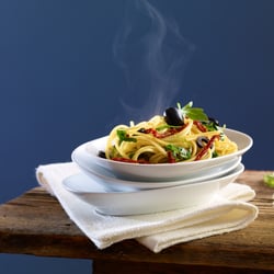 Spaghetti-Tomaten-Oliven