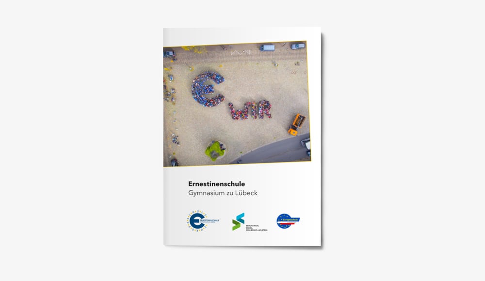Ernestinenschule Lübeck Broschüre Titel
