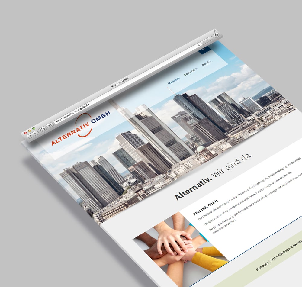 Website / Homepage / Webdesign