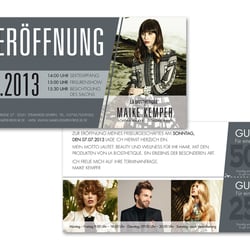 Flyer zur Neuerföffnung in 2013