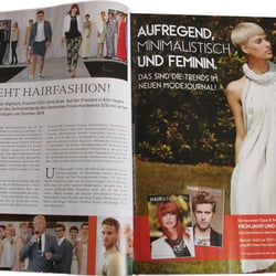 Veröffentlichung in der Friseur Welt