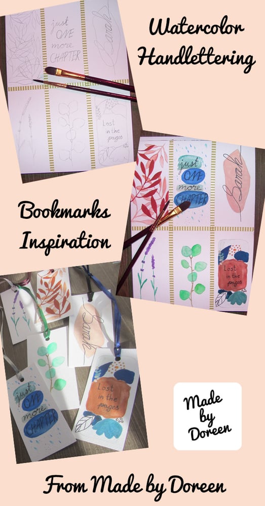 Watercolor – Bookmarks