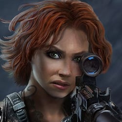 Buchcover Illustration zu Mara Laues Russo-Serie