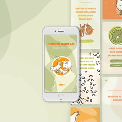 UX Prototyp für eine Wissensrallye für das Tierheim Berlin