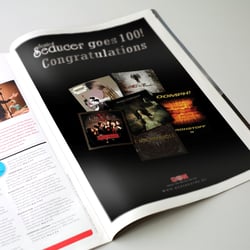 Anzeigengestaltung „Gratulation-Sonic Seducer“ (GUN Rec.)