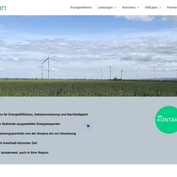 EMCplan – Landingpage Einstieg