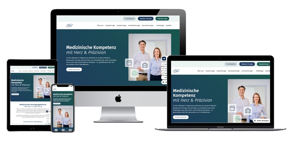 Web Deleopment – Medizinischen Versorgungszentrum CRKemper