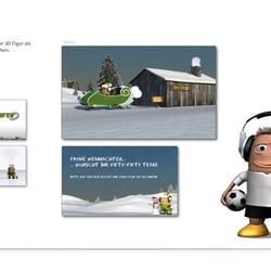 3D – Design für Fifty Fifty (3D Film und Modell)