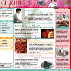 CLAIRES emotional wellness ratgeber – homepage