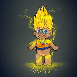 Troll Goku