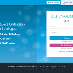 SPLENDID RESEARCH Self Sampling Tool
