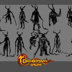 Demon Damage Dealer Scribbles