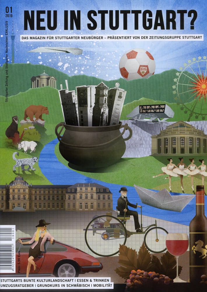 Cover-Illu Stuttgart Magazin