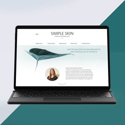 Corporate Design für „Simple Skin“