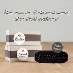 Püttstück. Hält zwar die Bude nicht warm, aber riecht großartig!