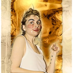 Mila Karo (Berlin, backstage Cottbus 2012)
