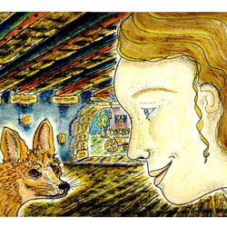 La petite fille et le renard enchanteur