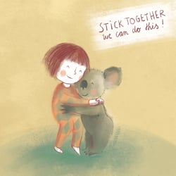 stick together