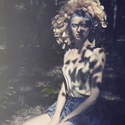 my dear Melina for Material Girl Magazine