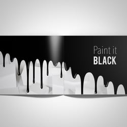 „Paint it black“ – black Verpackungsdesign