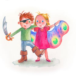 Kinderbuch Aquarell 2