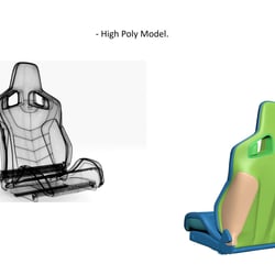 Recaro Sportster 3D Model